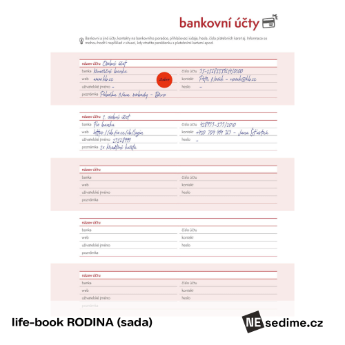 life-book RODINA (sada)