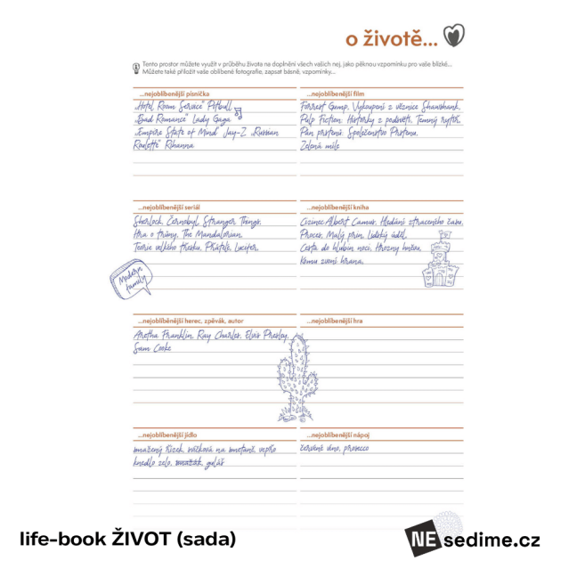 life-book ŽIVOT (sada)