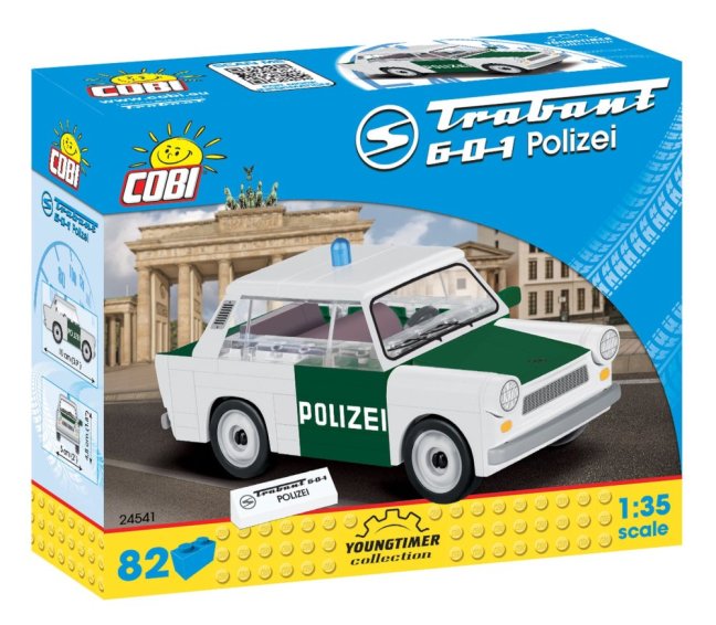 COBI 24541 Trabant 601 Polizei, 1:35, 82 k