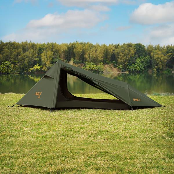 Lehký stan NILS Camp NC2502 Skyair 2 zelený