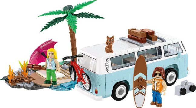 COBI 24617 Volkswagen T2a Kombi, 1:35, 292 k, 3 f