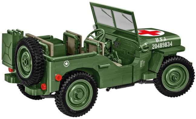 COBI 2806 Willys MB sanitka 1:12, 1131 k