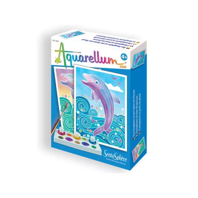 Sentosphere - Akvarely mini - Delfíni