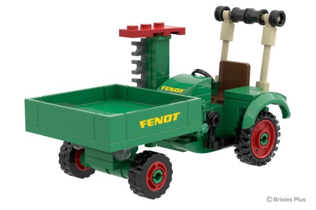 BRIXIES Plus 222.705 Fendt GT Classic Club Collection - historický traktor s příslušenstvím, 1:32, 169 k
