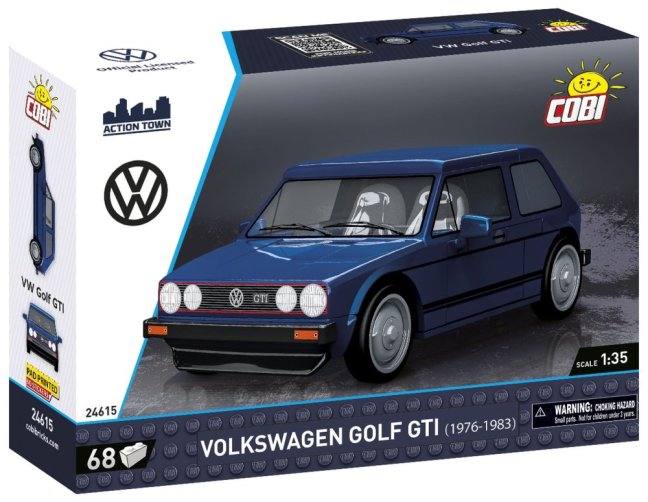COBI 24615 Volkswagen Golf GTI 1976, 1:35, 68 k