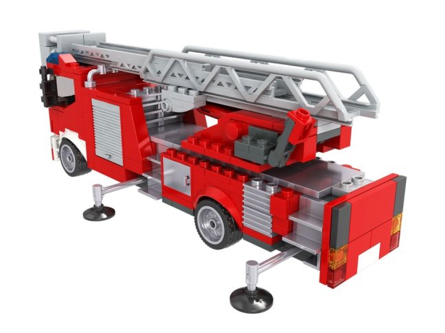 BRIXIES Plus 222.714 Hasičský vůz s otočným žebříkem, 406 k