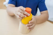 PlanToys Kulatá skládací pyramida