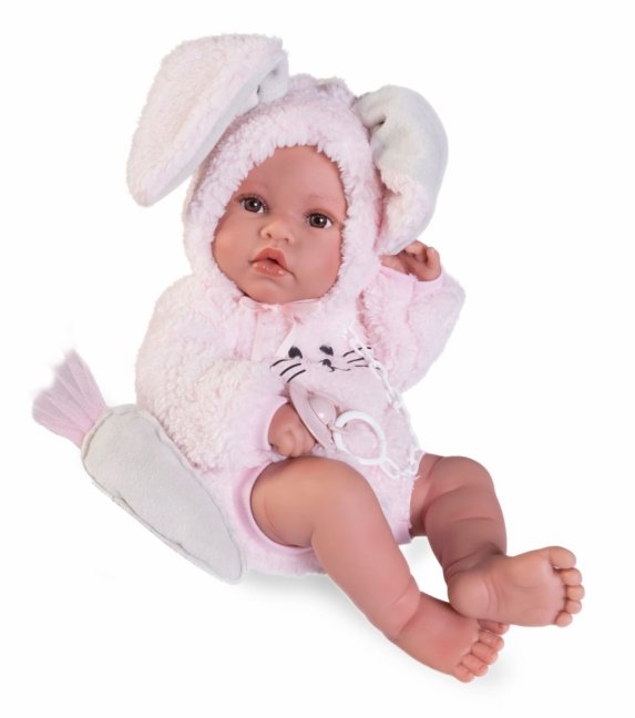 Antonio Juan 50419 ERIKA - realistická panenka miminko s celovinylovým tělem - 42 cm