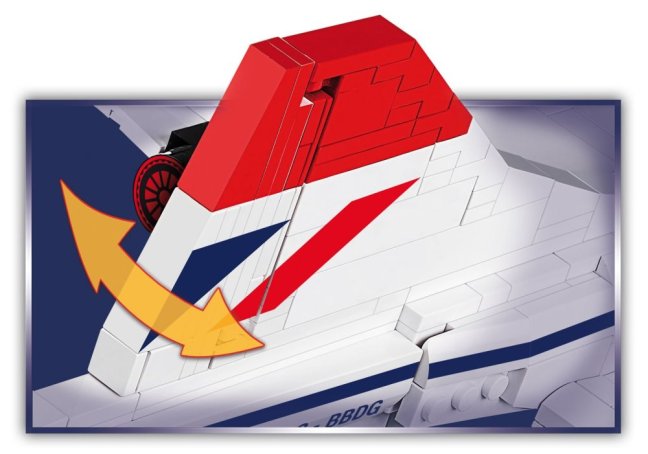 COBI 1917 Concorde z Brooklands Museum, 1:95, 455 k