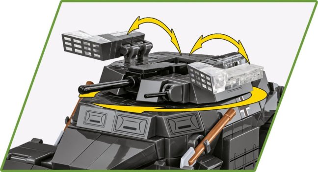 COBI 2657 II WW Sd.Kfz. 222, 1:28, 502 k, 1 f