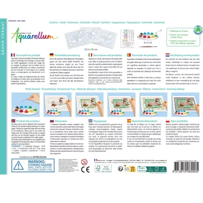 Sentosphere Akvarely - Koně