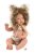 Llorens 63201 NEW BORN CHLAPEČEK - realistická panenka miminko s celovinylovým tělem - 31 cm