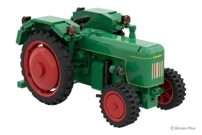BRIXIES Plus 222.703 Fendt Dieselross F28 Classic Club Collection - historický traktor, 1:17, 326 k