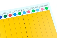 Moyo Montessori Tabulka k Desetinným zlomkům