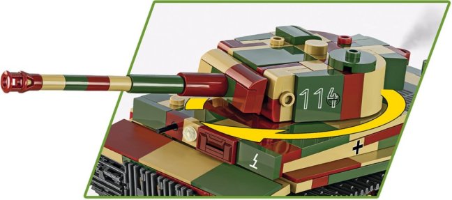 COBI 2735 II WW Pz.Kpfw. VI Tiger Ausf. E, 2v1, 1:48, 422 k