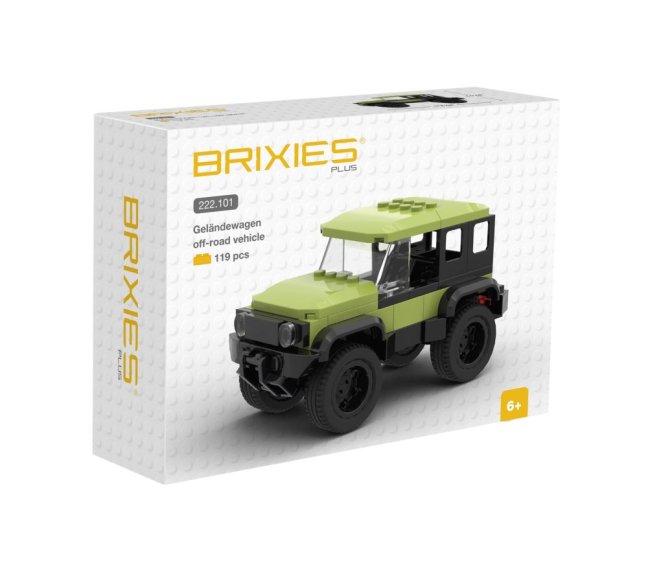 BRIXIES Plus 222.101 Off-road - terénní vozidlo zelené, 119 k