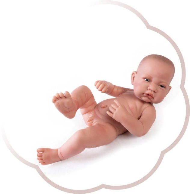Antonio Juan 50409 LUI - realistická panenka miminko s celovinylovým tělem - 42 cm