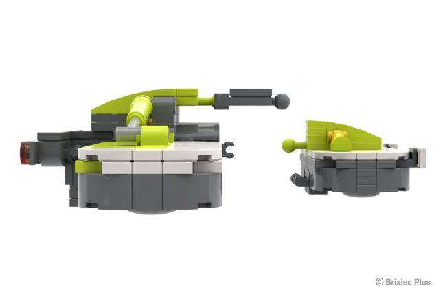 BRIXIES Plus 222.729 CLAAS DISCO - trojdílná žací lišta, 264 k