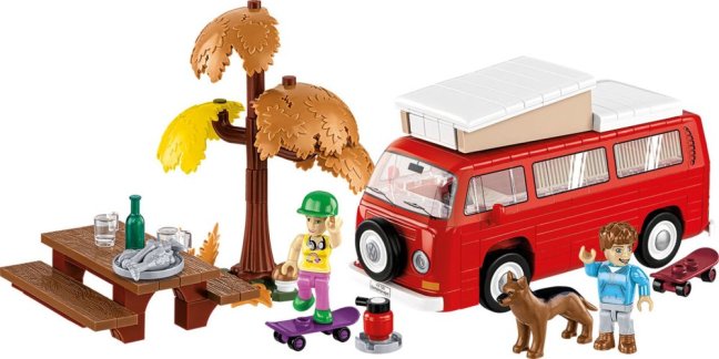 COBI 24616 Volkswagen T2a Camper, 1:35, 272 k, 3 f