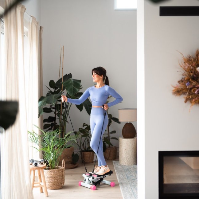 Twist stepper s expandéry HMS S 3033 růžový