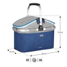 Chladící taška / košík NILS NC2901 35 litrů