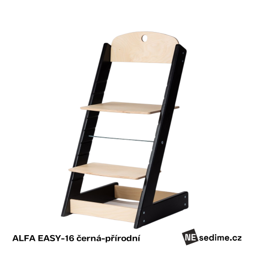 Rostoucí židle ALFA EASY-16 - Vybraná barva pro rostoucí židli ALFA EASY: přírodní