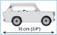 COBI 24540 Trabant 601 Combi, 1:35, 74 k