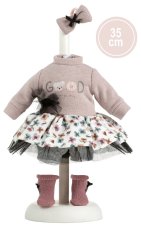 Llorens P535-49 obleček pro panenku velikosti 35 cm s doplňky