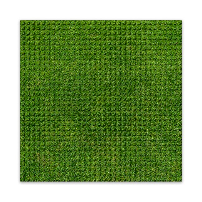 BRIXIES Plus 225.000 Designová podložka na stavění - tráva 25,5 x 25,5 cm