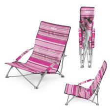 Plážové křeslo NILS Camp NC3035 růžové