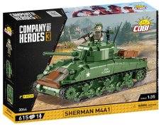 COBI 3044 COH Sherman M4A1, 1:35, 615 k, 1 f