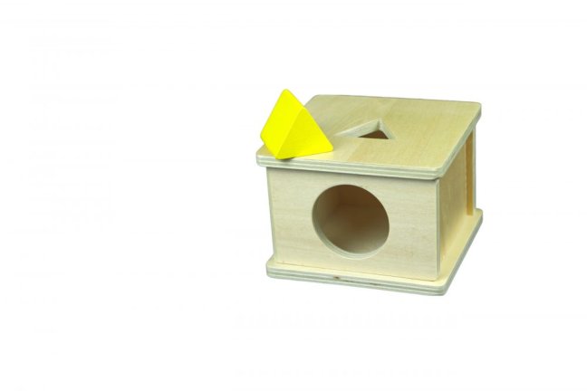 Box na vkládání trojbokého hranolu