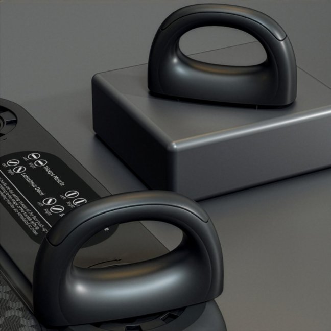 Multifunkční tréninková deska na kliky a břicho s expandéry HMS DBP01