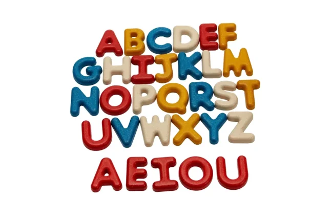 PlanToys Abeceda - velká písmena