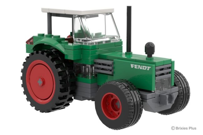 BRIXIES Plus 222.700 Fendt Farmer 105S Classic Club Collection - historický traktor, 1:32, 114 k