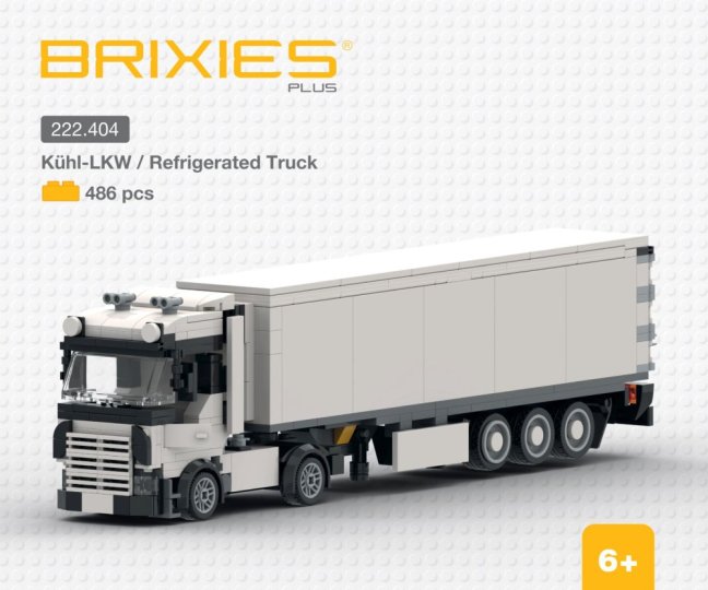BRIXIES Plus 222.404 Kamion s chladírenským návěsem, 486 k