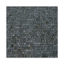 BRIXIES Plus 225.003 Designová podložka na stavění - dlažební kostky 25,5 x 25,5 cm