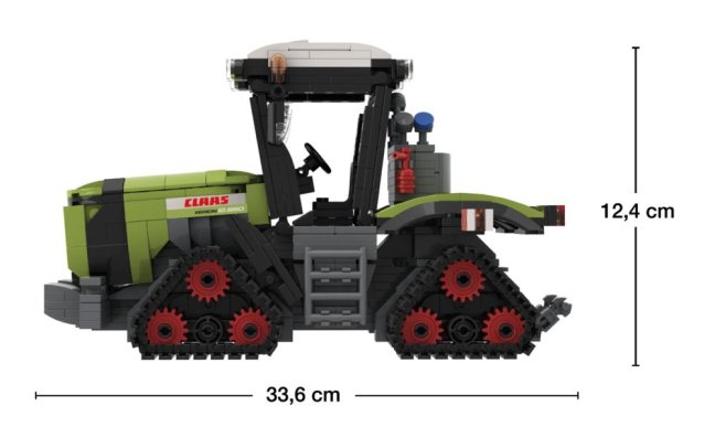 BRIXIES Plus 222.731 CLAAS Xerion 12.650 TERRA TRAC - pásový traktor, 682 k