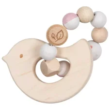 Goki Hračka do ruky - Ptáček s kroužkem