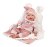 Guca 10261 OLIVIE - zátěžová realistická panenka miminko s měkkým látkovým tělem - 42 cm