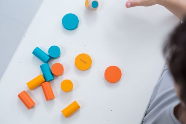 PlanToys Mini-Stohovací hra