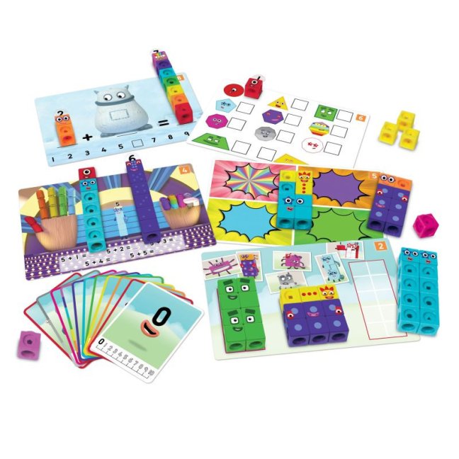 Learning Resources Matematické kostky 1-10, sada aktivit
