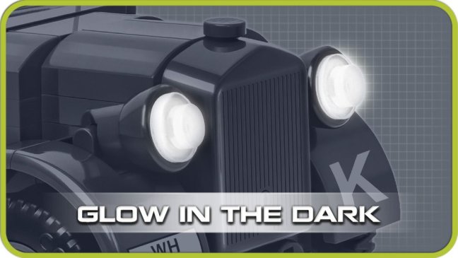 COBI 2405 II WW 1937 Horch 901 Kfz. 15, 1:35, 185 k, 1 f