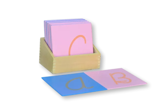 Hmatová písmena  (psací písmo - velké (americká norma)