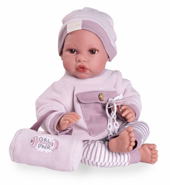 Antonio Juan 33391 ERIKA - realistická panenka miminko s měkkým látkovým tělem - 42 cm