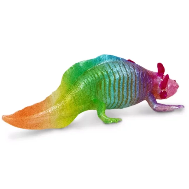 Safari Ltd. Figurka - Duhový Axolotl