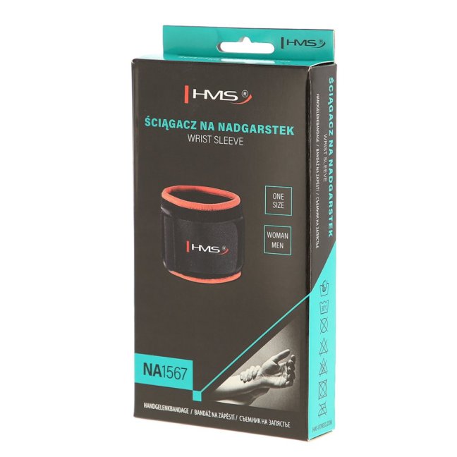 Bandáž na zápěstí HMS NA1567 oranžová