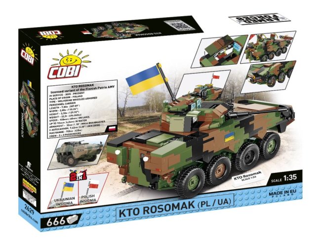 COBI 2629 Armed Forces KTO Rosomak, 1:35, 665 k