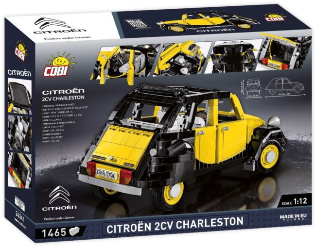 COBI 24341 Citroen 2CV Charleston, 1:12, 1465 k