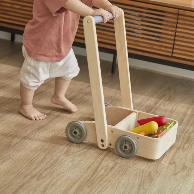 PlanToys Chodítko - Zpívající ptáčci